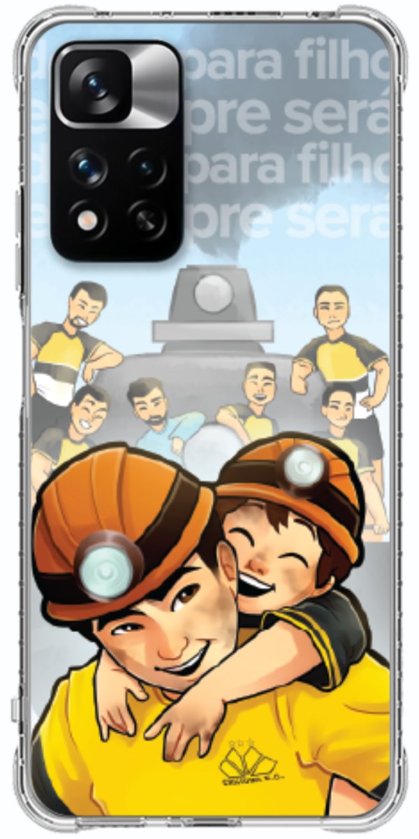 Capinha para Celular Criciúma Estampa Oficial 16