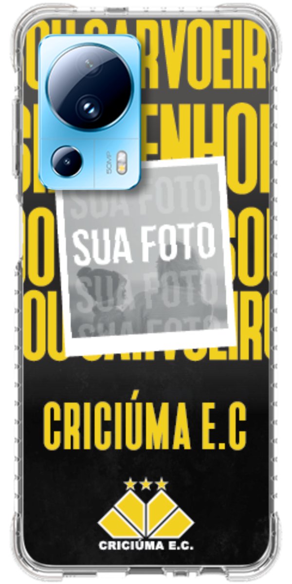 Capinha para Celular Crciúma Estampa Oficial 19