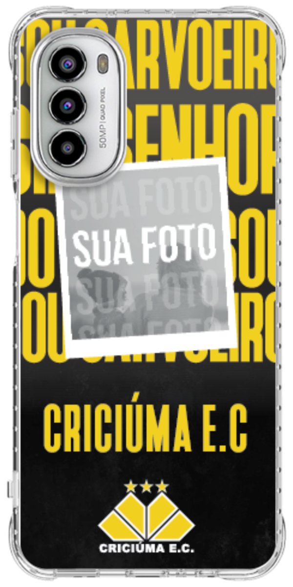 Capinha para Celular Crciúma Estampa Oficial 19
