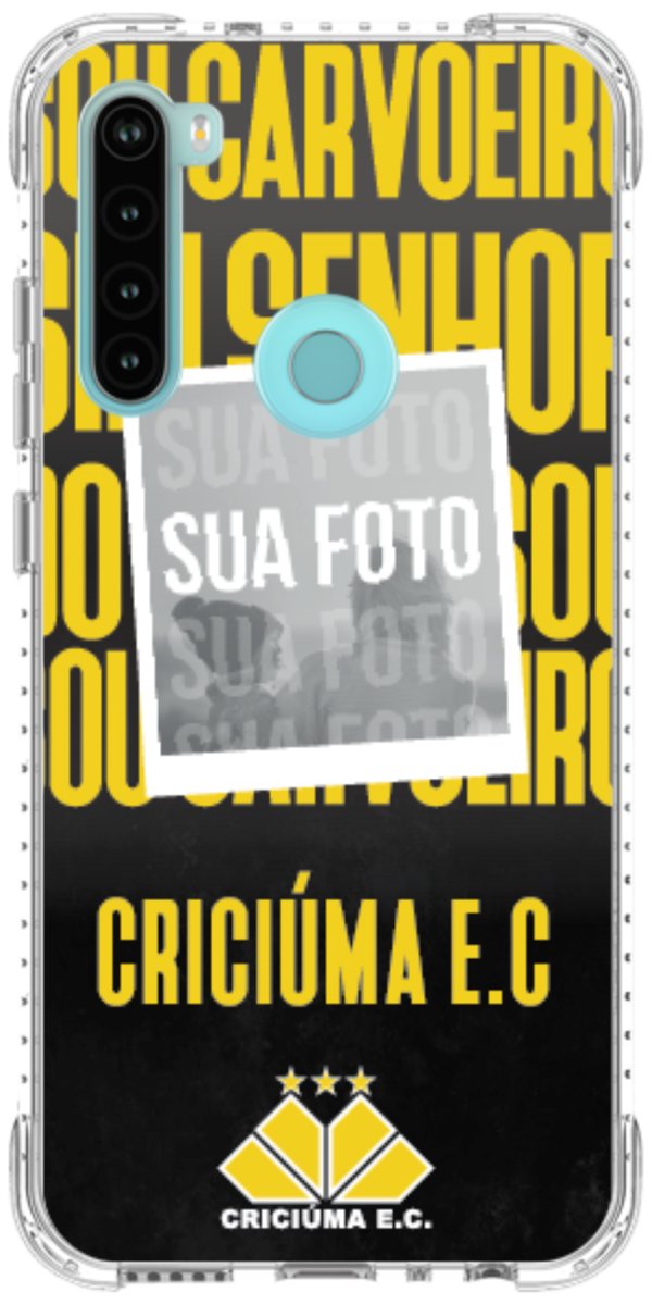 Capinha para Celular Crciúma Estampa Oficial 19
