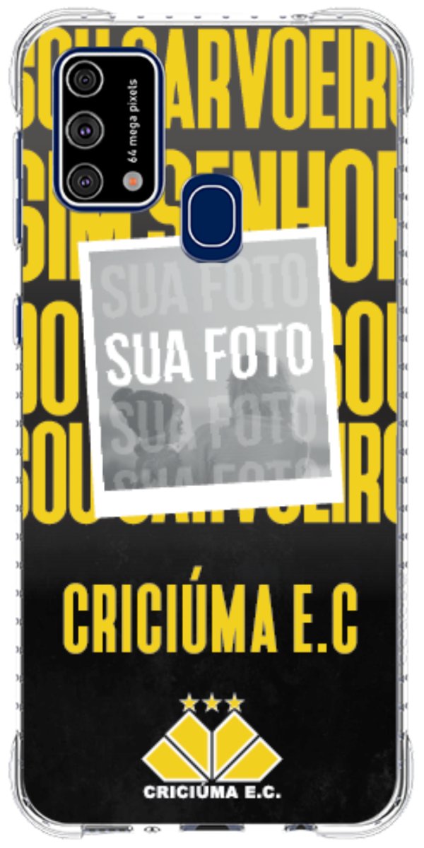 Capinha para Celular Crciúma Estampa Oficial 19