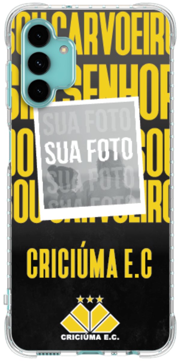 Capinha para Celular Crciúma Estampa Oficial 19