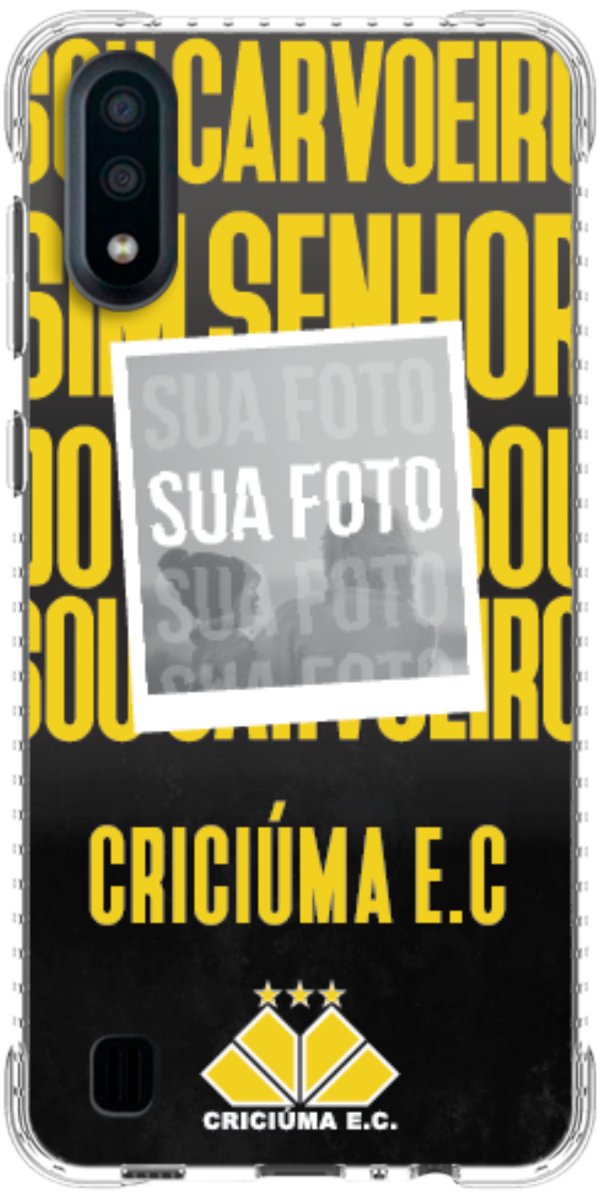 Capinha para Celular Crciúma Estampa Oficial 19