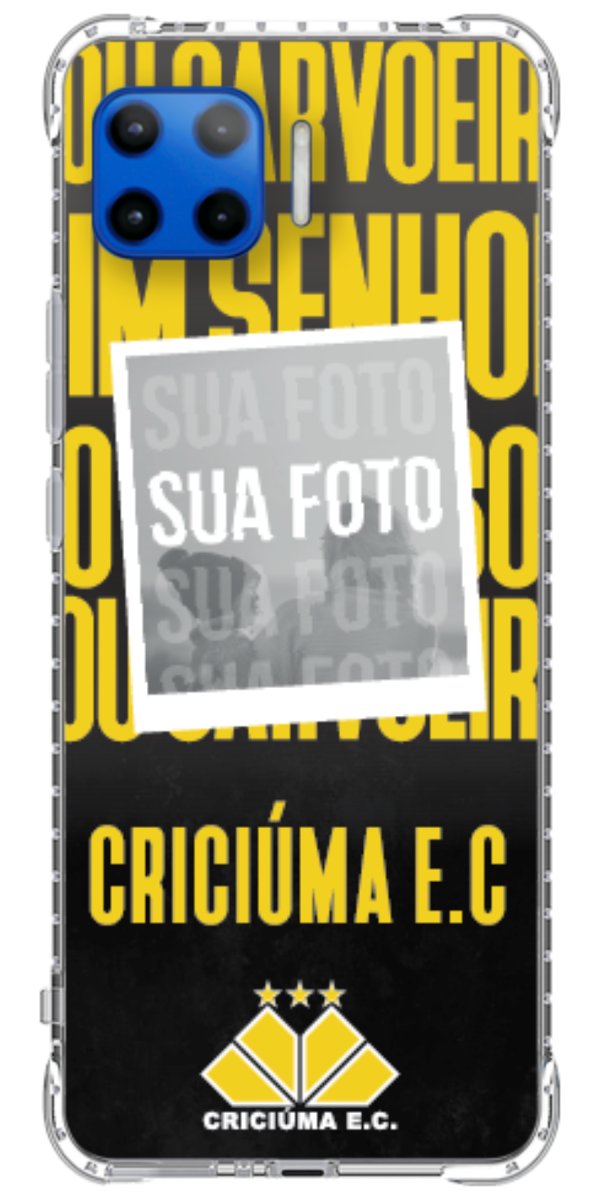 Capinha para Celular Crciúma Estampa Oficial 19