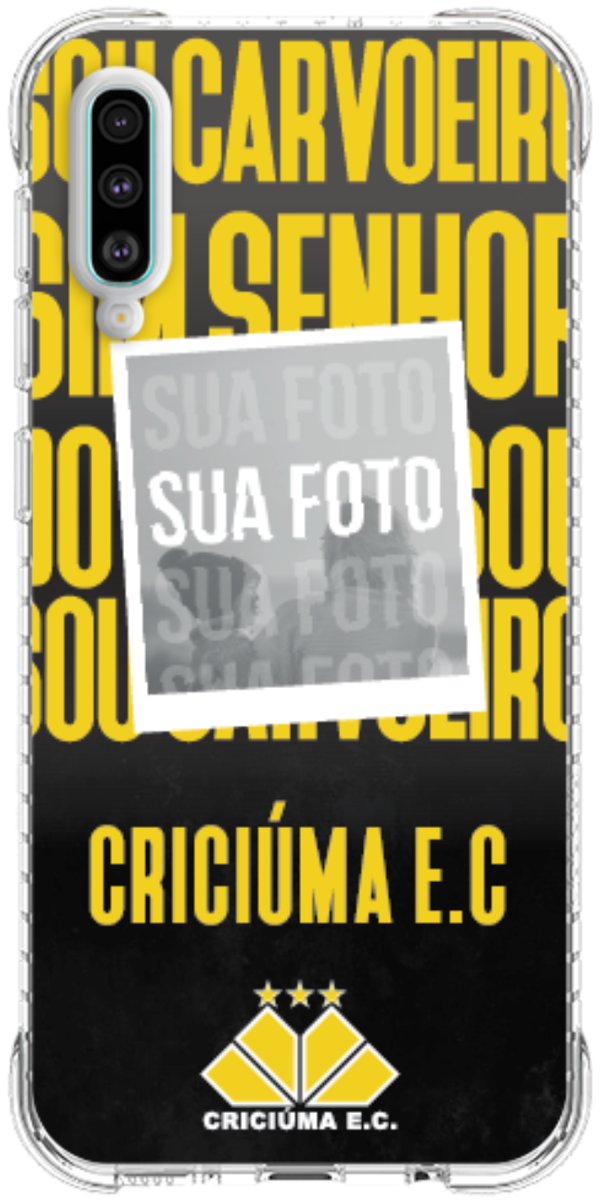 Capinha para Celular Crciúma Estampa Oficial 19