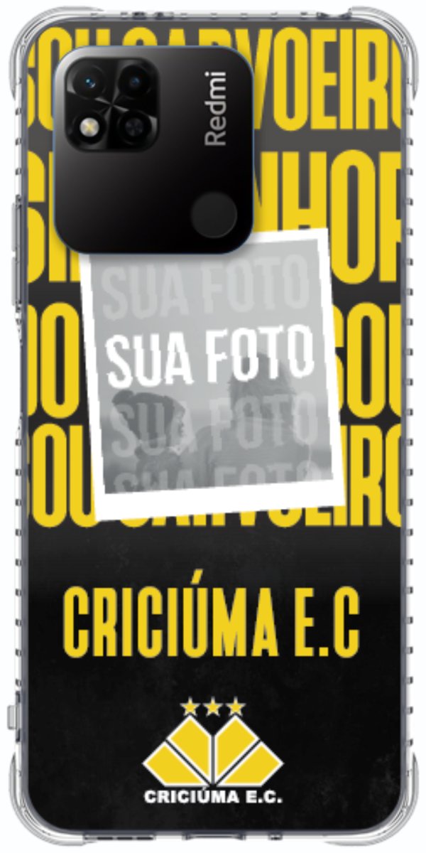 Capinha para Celular Crciúma Estampa Oficial 19