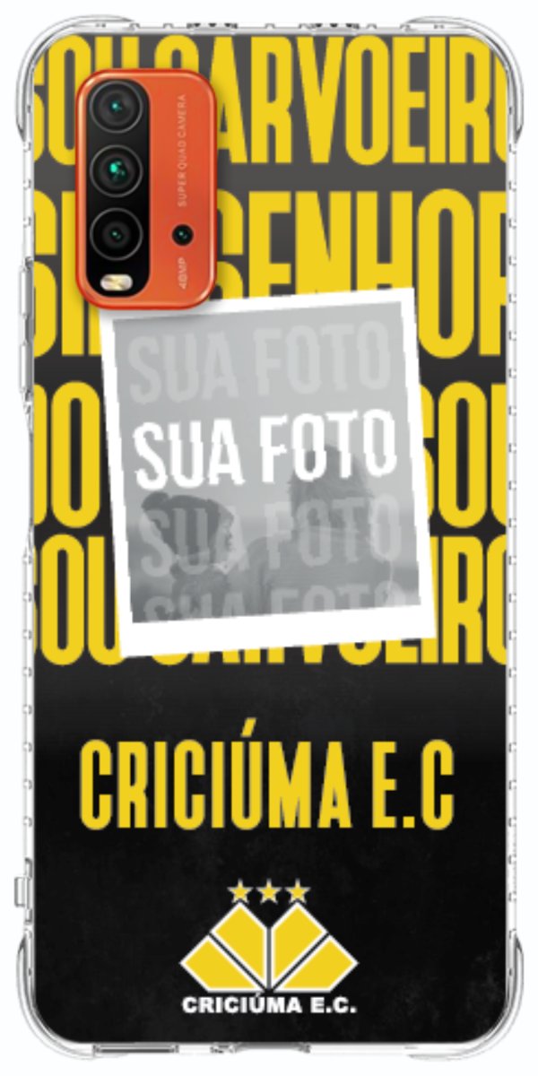 Capinha para Celular Crciúma Estampa Oficial 19