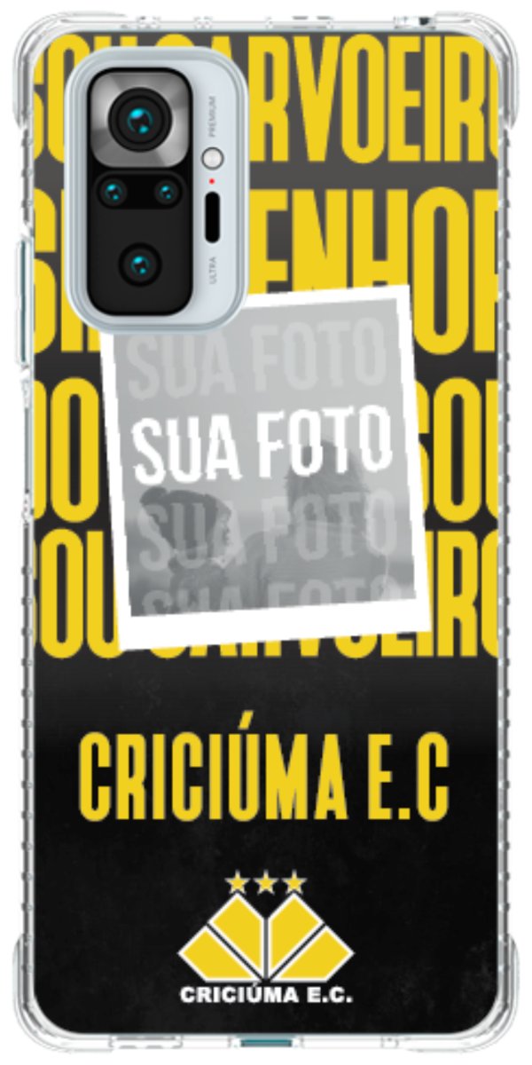 Capinha para Celular Crciúma Estampa Oficial 19
