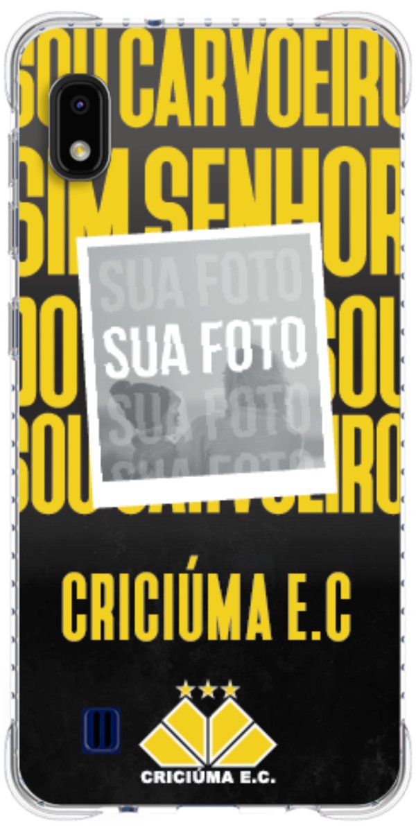 Capinha para Celular Crciúma Estampa Oficial 19
