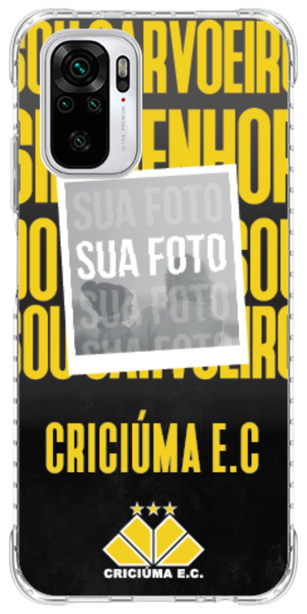 Capinha para Celular Crciúma Estampa Oficial 19