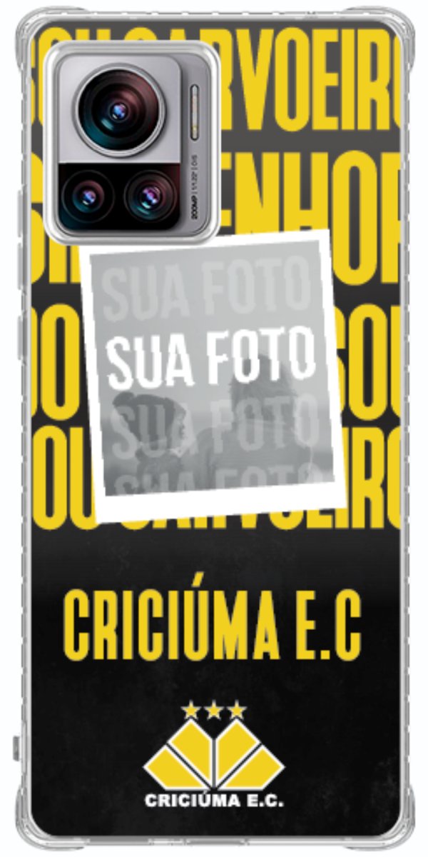 Capinha para Celular Crciúma Estampa Oficial 19
