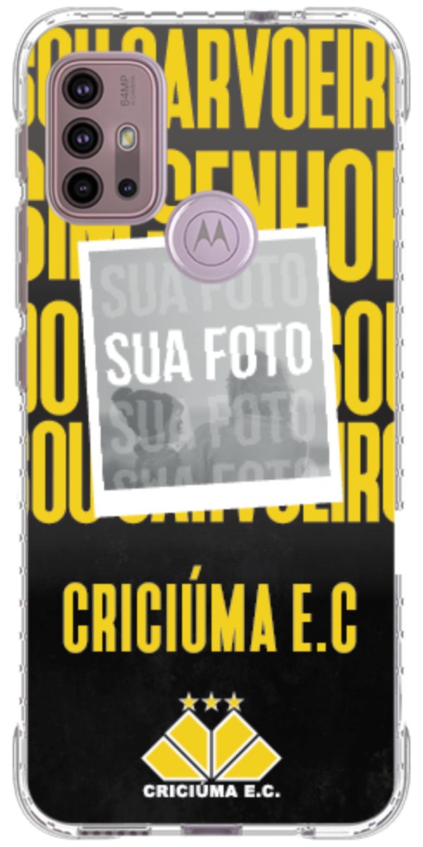Capinha para Celular Crciúma Estampa Oficial 19