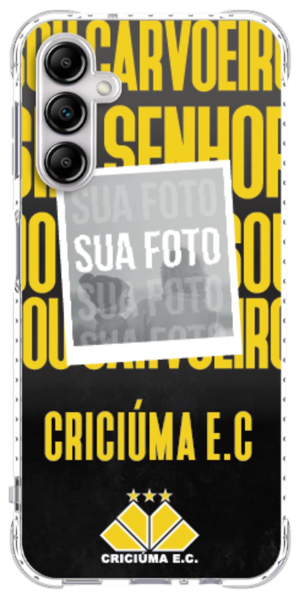 Capinha para Celular Crciúma Estampa Oficial 19