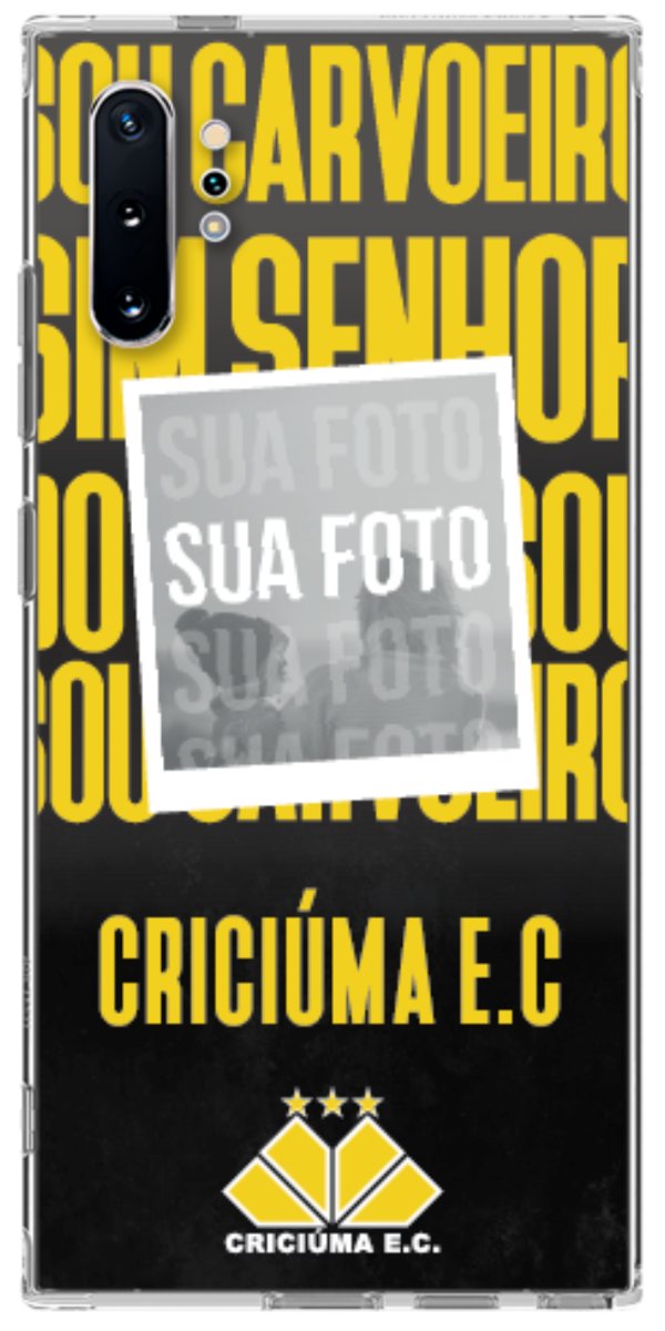 Capinha para Celular Crciúma Estampa Oficial 19
