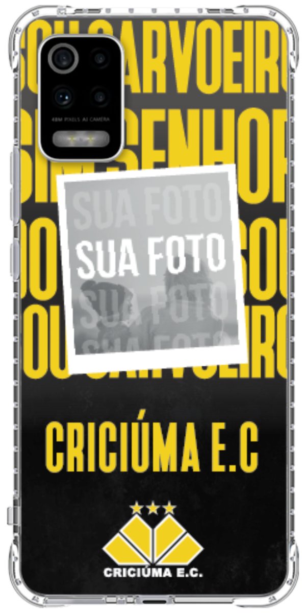 Capinha para Celular Crciúma Estampa Oficial 19