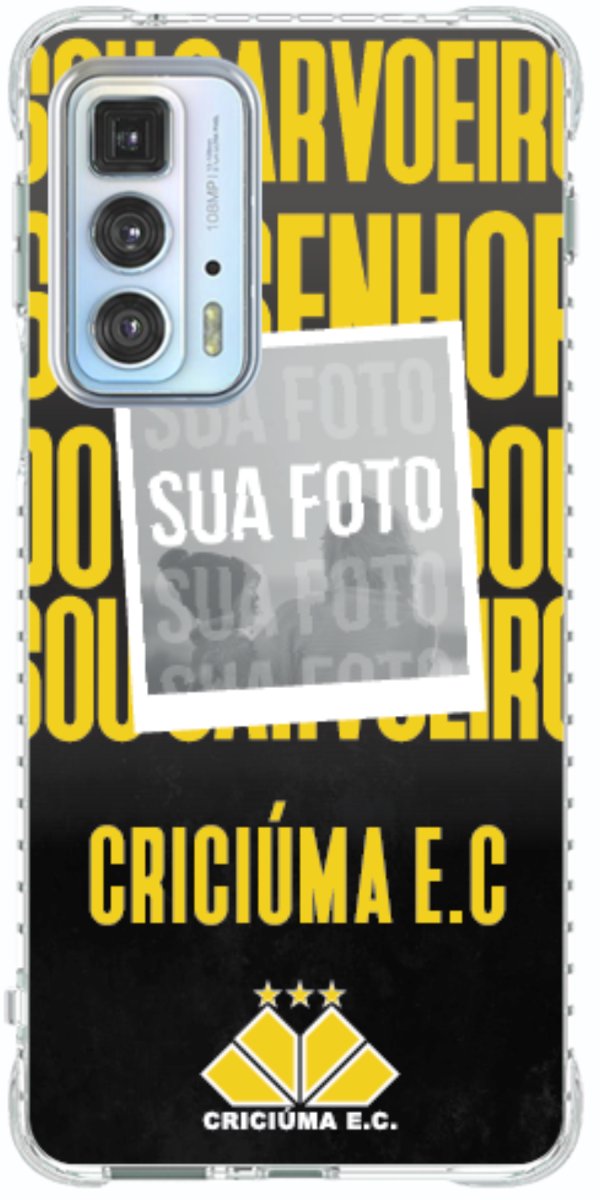 Capinha para Celular Crciúma Estampa Oficial 19