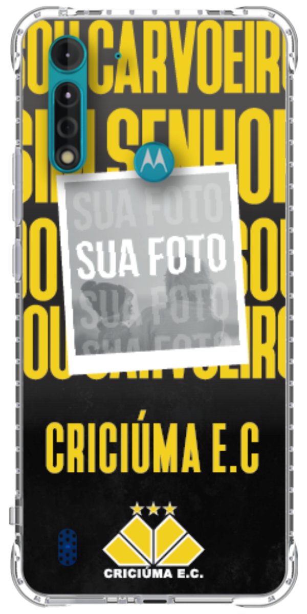 Capinha para Celular Crciúma Estampa Oficial 19