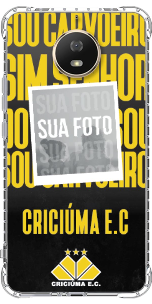 Capinha para Celular Crciúma Estampa Oficial 19