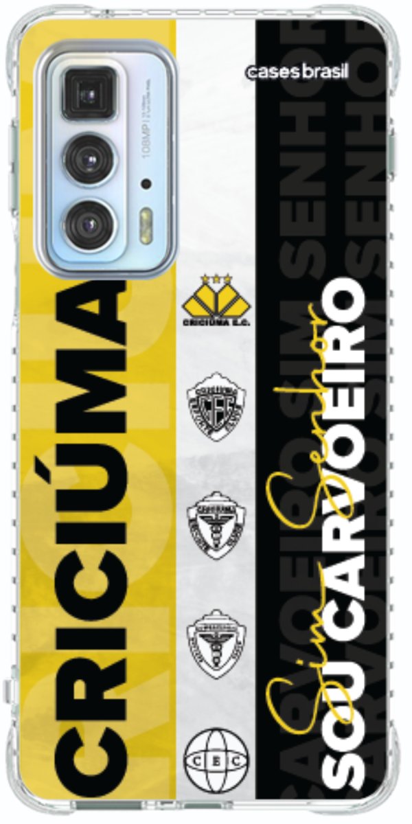 Capinha para Celular Crciúma Estampa Oficial 08