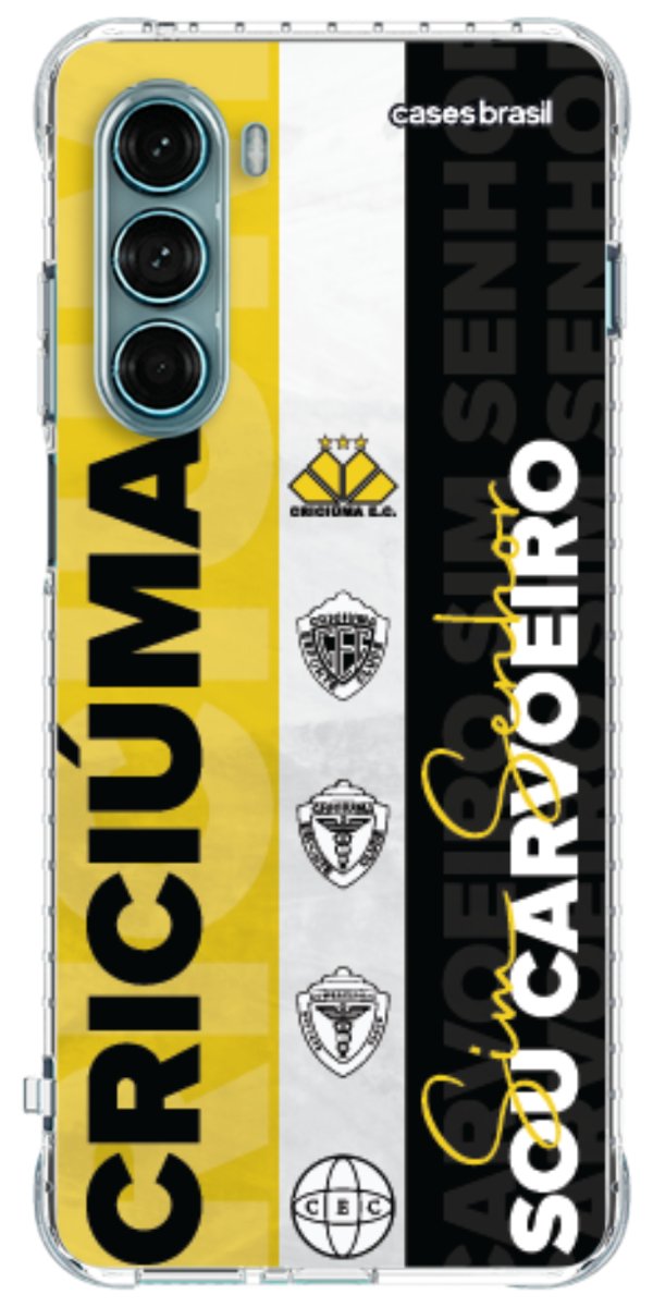 Capinha para Celular Crciúma Estampa Oficial 08