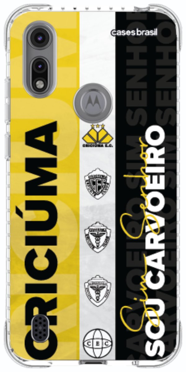 Capinha para Celular Crciúma Estampa Oficial 08