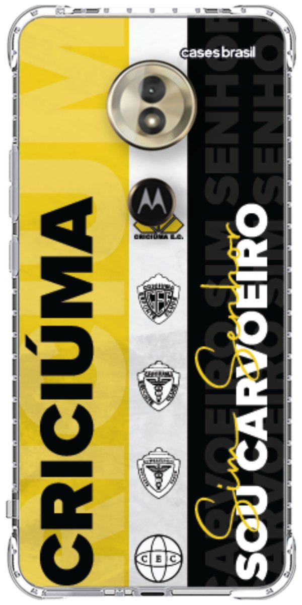Capinha para Celular Crciúma Estampa Oficial 08