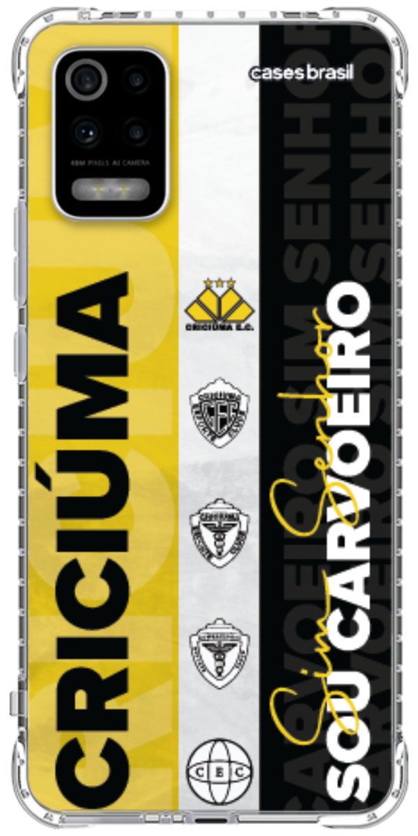 Capinha para Celular Crciúma Estampa Oficial 08
