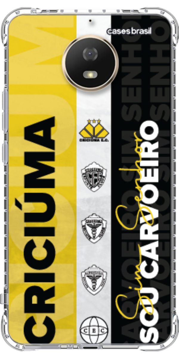 Capinha para Celular Crciúma Estampa Oficial 08