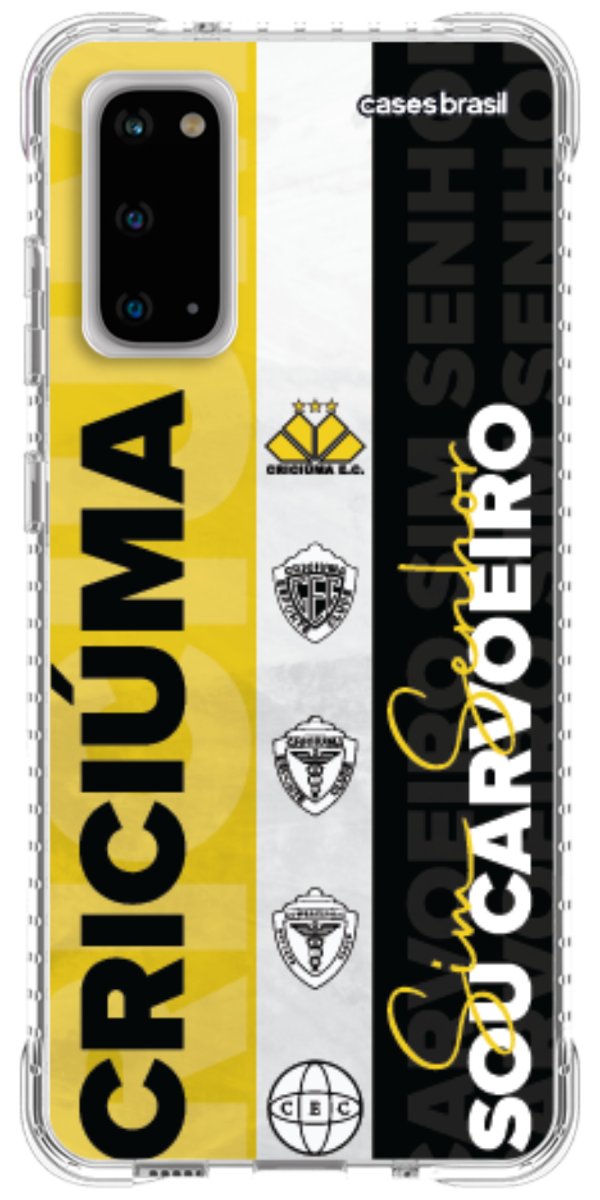 Capinha para Celular Crciúma Estampa Oficial 08