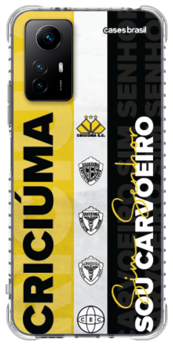Capinha para Celular Crciúma Estampa Oficial 08
