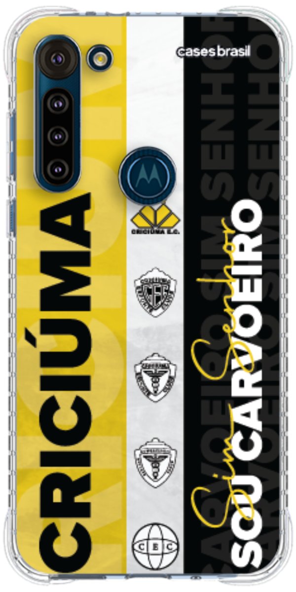 Capinha para Celular Crciúma Estampa Oficial 08