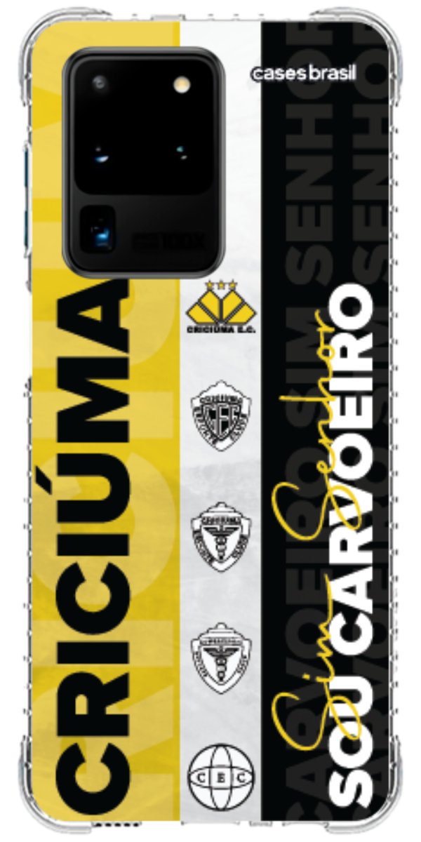 Capinha para Celular Crciúma Estampa Oficial 08