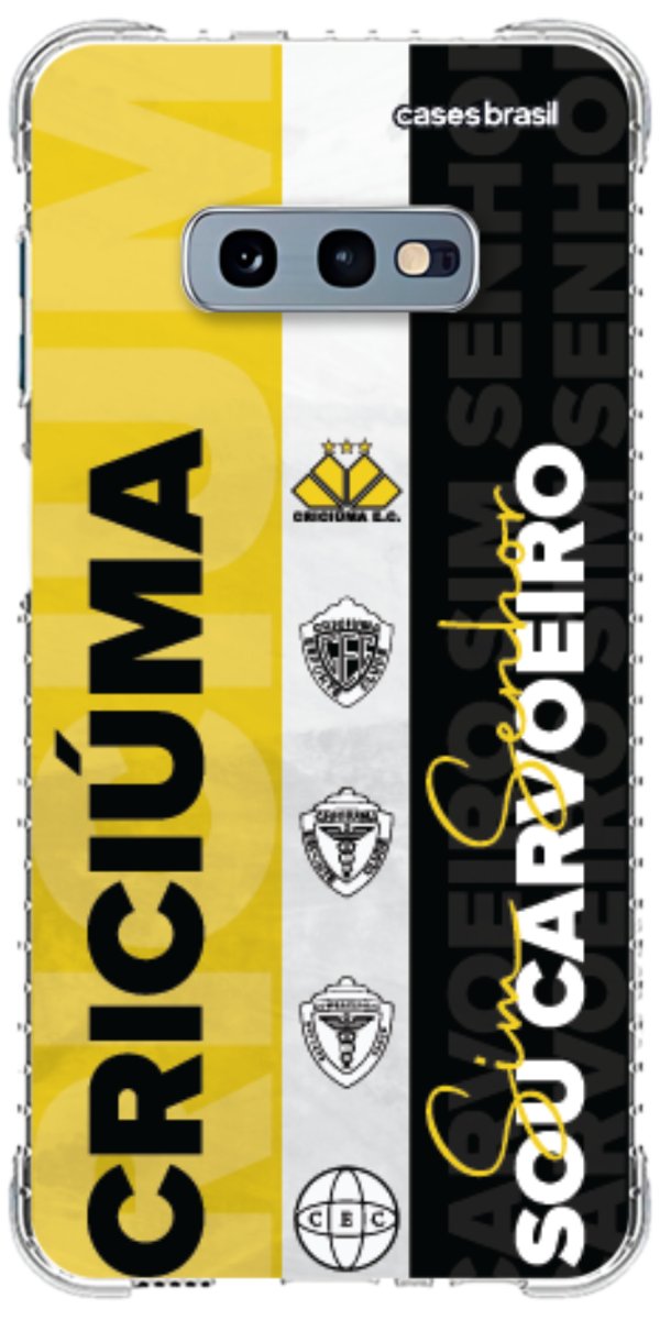 Capinha para Celular Crciúma Estampa Oficial 08