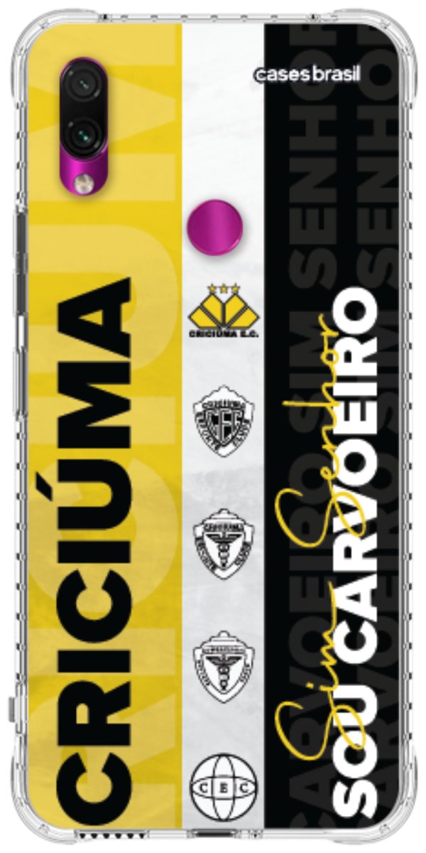 Capinha para Celular Crciúma Estampa Oficial 08