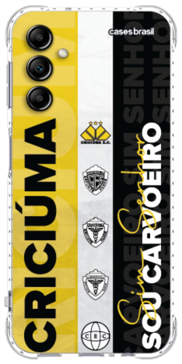 Capinha para Celular Crciúma Estampa Oficial 08