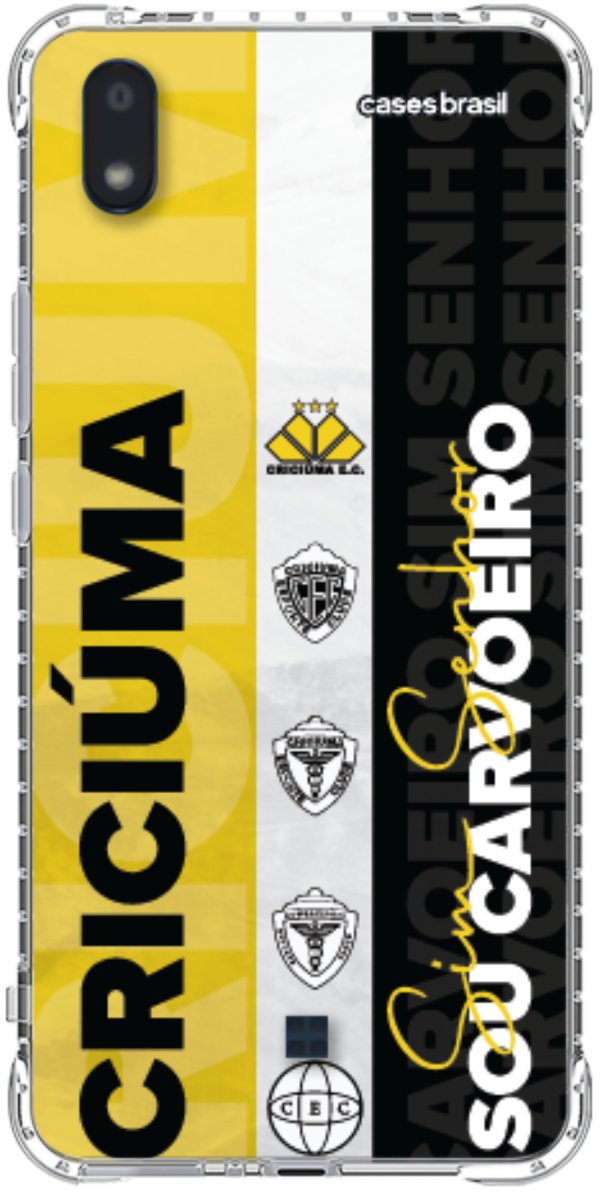 Capinha para Celular Crciúma Estampa Oficial 08