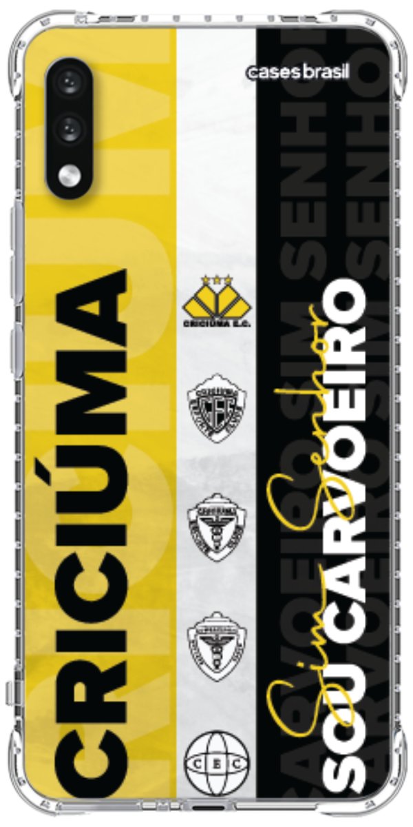 Capinha para Celular Crciúma Estampa Oficial 08