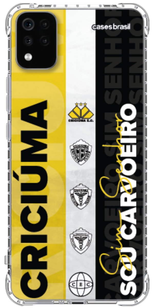 Capinha para Celular Crciúma Estampa Oficial 08