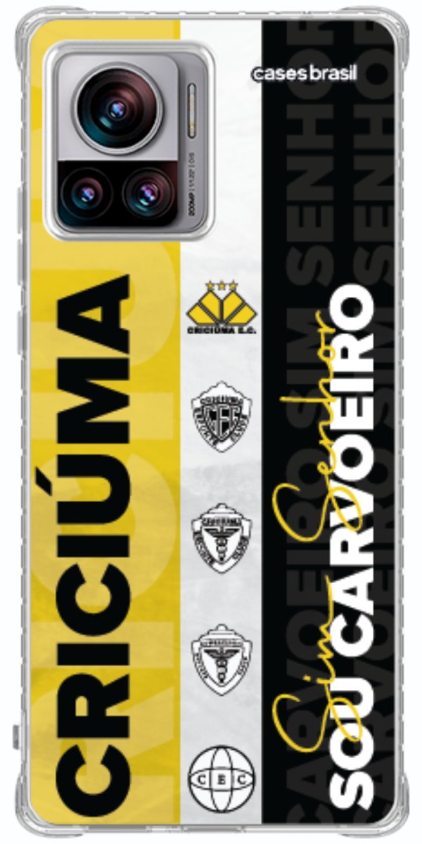 Capinha para Celular Crciúma Estampa Oficial 08