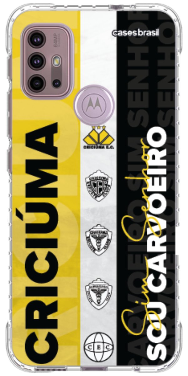 Capinha para Celular Crciúma Estampa Oficial 08