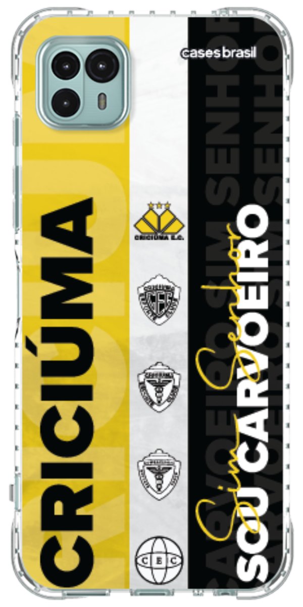 Capinha para Celular Crciúma Estampa Oficial 08