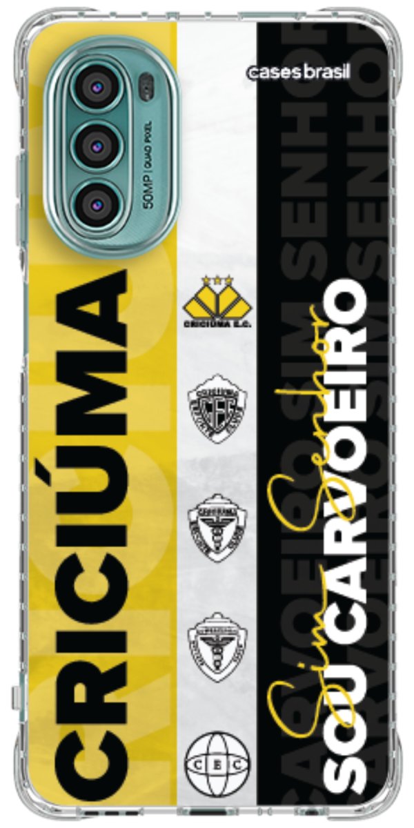 Capinha para Celular Crciúma Estampa Oficial 08