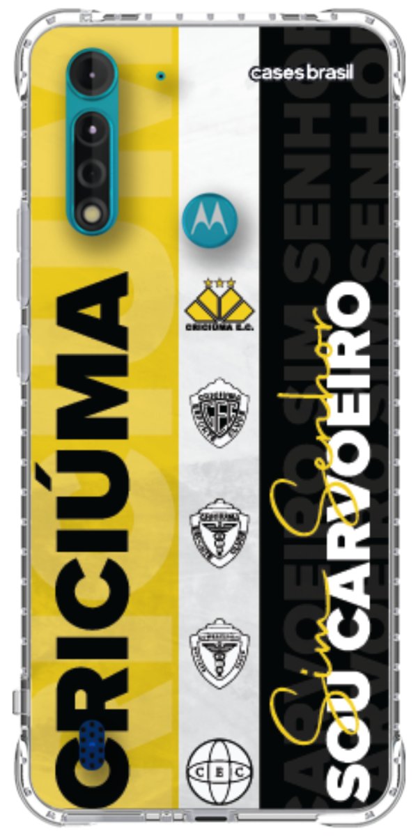 Capinha para Celular Crciúma Estampa Oficial 08