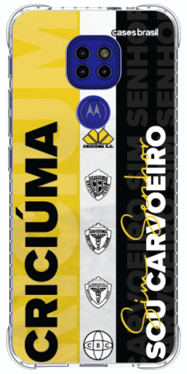 Capinha para Celular Crciúma Estampa Oficial 08