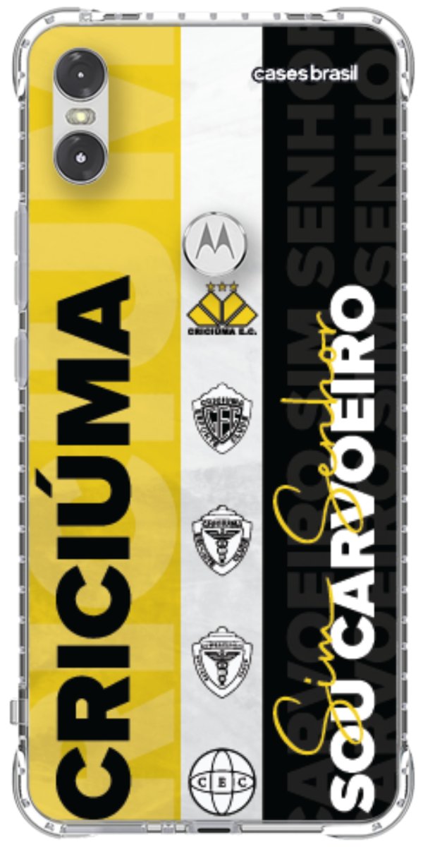 Capinha para Celular Crciúma Estampa Oficial 08