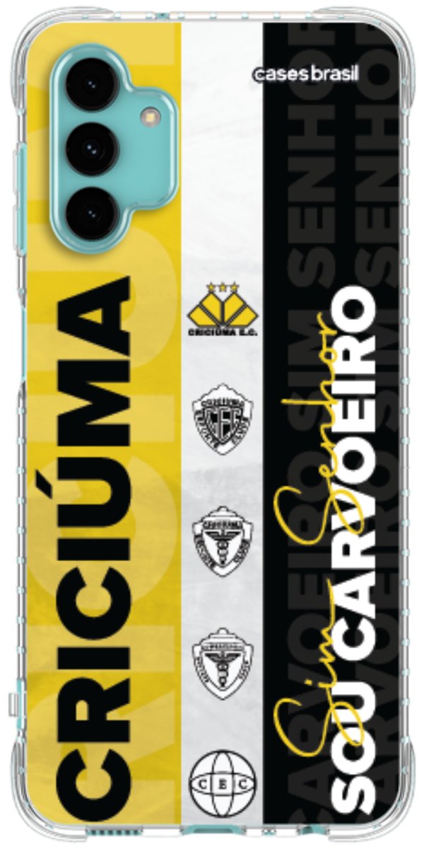 Capinha para Celular Crciúma Estampa Oficial 08