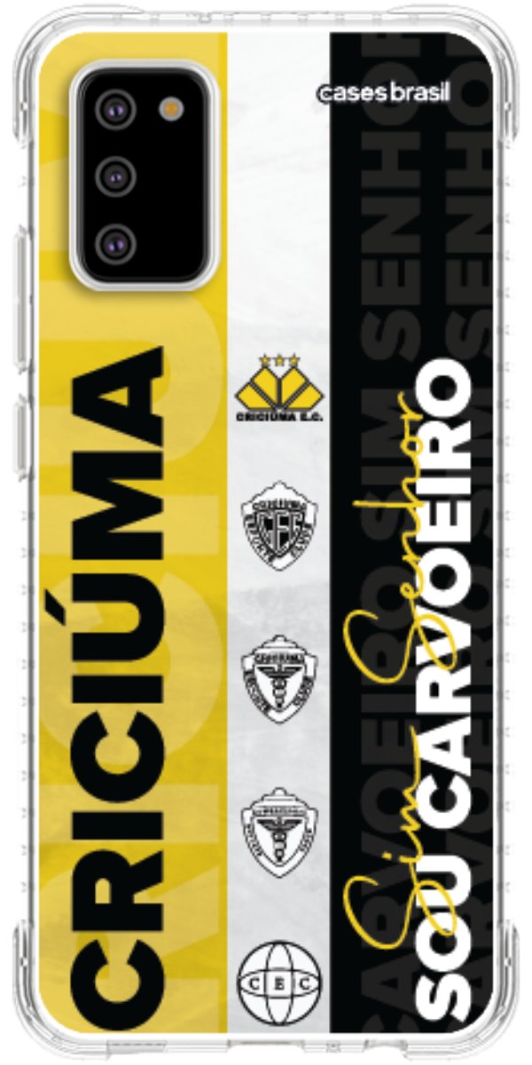 Capinha para Celular Crciúma Estampa Oficial 08