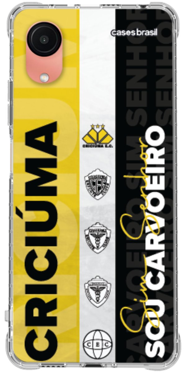 Capinha para Celular Crciúma Estampa Oficial 08