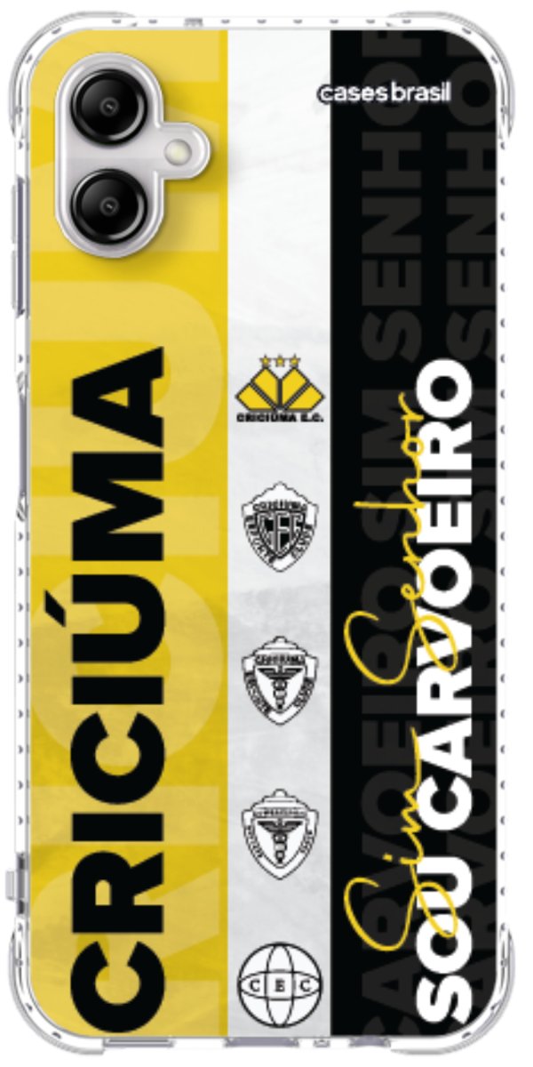 Capinha para Celular Crciúma Estampa Oficial 08