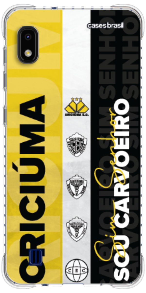 Capinha para Celular Crciúma Estampa Oficial 08